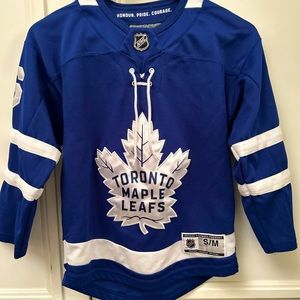 Boys Maple Leaf Jersey #16 Mitch Marner S/M